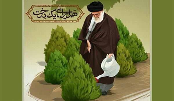 هر ایرانی یک درخت- روز درختکاری