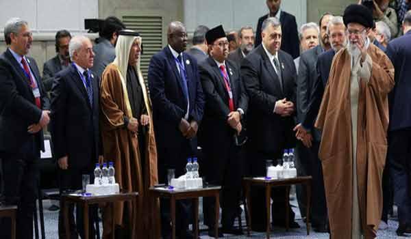 بیانات مقام معظم رهبری مدظله العالی  در دیدار شرکت‌کنندگان در کنفرانس اتحادیه بین‌ المجالس سازمان همکاری اسلامی